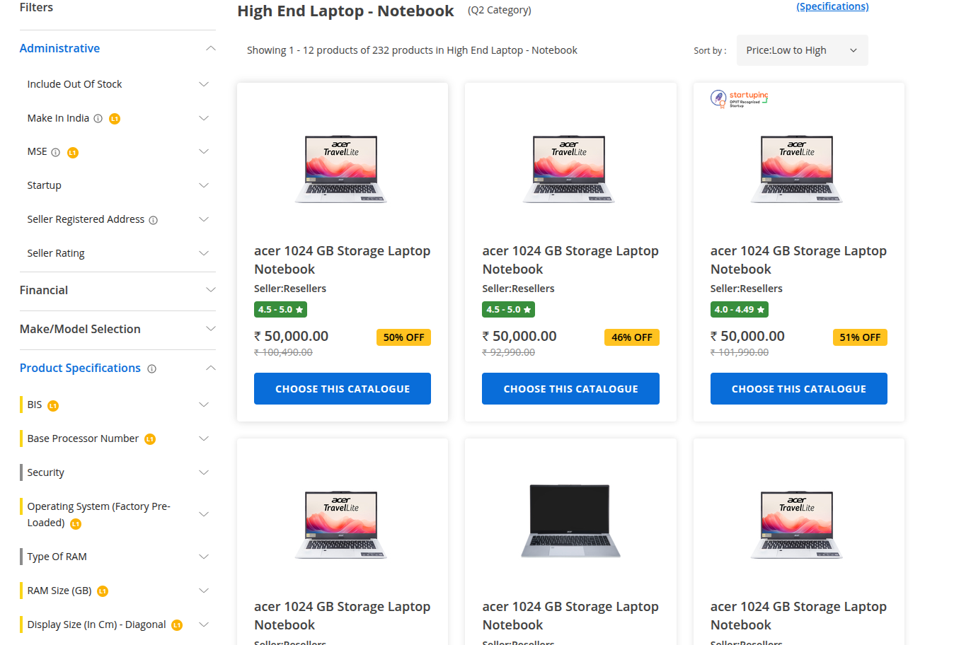 eCommerce Search Engine